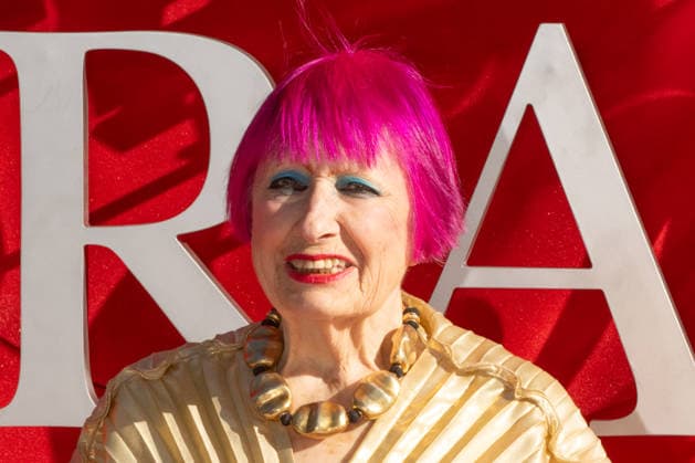 Zandra Rhodes attends The Devil Wears Prada 2 European Premiere in London, England. UK. Wednesday 23rd April 2026. Copyright: xJamesxWarrenx ae75e336