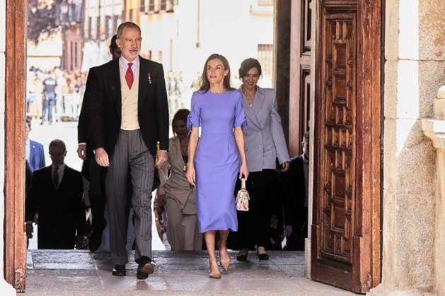 April 23, 2026, Madrid, Madrid, Spain: KING FELIPE VI OF SPAIN and QUEEN LETIZIA of Spain attend the award ceremony for the 2025 Miguel de Cervantes Literature Prize Madrid Spain  - ZUMAc260 20260423_zep_c260_003 Copyright: xMikexChicorrox