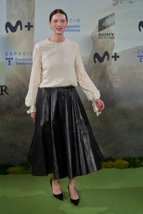 Caitriona Balfe prensents ˜Outlander™ last season in Madrid Caitriona Balfe attends ˜Outlander™ fan meeting at Telefonica Foundation on April 23, 2026 in Madrid, Spain Photo by IMAGO MPG Madrid Telefonica Foundation Madrid Spain  Copyright: xMPGx