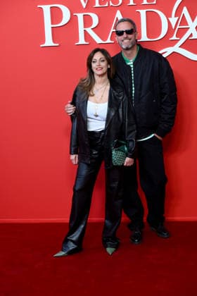 Milan, Red Carpet Preview of The Devil Wears Prada at Rinascente - Petra Loreggian, Andrea Mazzantini  Copyright: xAlbertoxTerenghix xipa-agency.netx xComi Terenghix IPA_Agency_IPA74182408