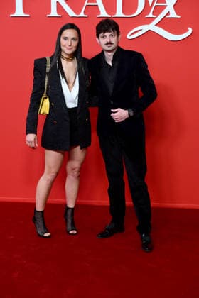 Milan, Red Carpet Preview of The Devil Wears Prada at Rinascente - Fabio Rovazzi, Lucia Pizzuti  Copyright: xAlbertoxTerenghix xipa-agency.netx xComi Terenghix IPA_Agency_IPA74182765