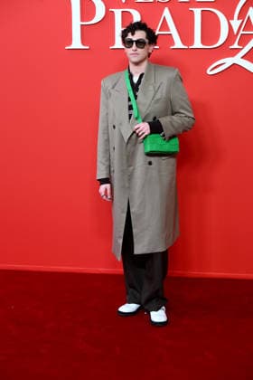 Milan, Red Carpet Preview of The Devil Wears Prada at Rinascente - Michele Bravi  Copyright: xAlbertoxTerenghix xipa-agency.netx xComi Terenghix IPA_Agency_IPA74182724