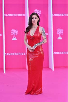 Opening Pink Carpet - The 9th Cannes Series International Festival. FC CANNES, FRANCE - APRIL 23 Gaelle Garcia Diaz attends the Opening Pink Carpet at the 9th Cannes Series International Festival on April 23, 2026 in Cannes, France.Photo by Franck Castel ABACAPRESS.COM Cannes France  Copyright: xCastelxFranck ABACAx