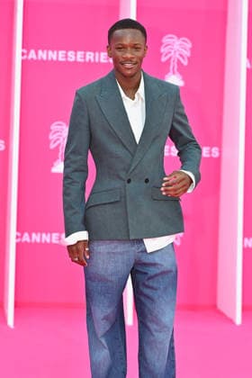 Opening Pink Carpet - The 9th Cannes Series International Festival. FC CANNES, FRANCE - APRIL 23 Mamadou Sidibe attends the Opening Pink Carpet at the 9th Cannes Series International Festival on April 23, 2026 in Cannes, France.Photo by Franck Castel ABACAPRESS.COM Cannes France  Copyright: xCastelxFranck ABACAx