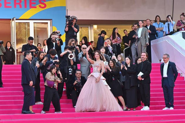 Opening Pink Carpet - The 9th Cannes Series International Festival. FC CANNES, FRANCE - APRIL 23 Jisoo attends the Opening Pink Carpet at the 9th Cannes Series International Festival on April 23, 2026 in Cannes, France.Photo by Franck Castel ABACAPRESS.COM Cannes France  Copyright: xCastelxFranck ABACAx