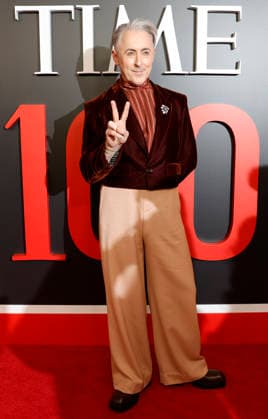 Alan Cumming arrives on the red carpet at the 2026 TIME 100 Gala at Frederick P. Rose Hall, Home of Jazz at Lincoln Center, in New York City on Thursday, April 23, 2026.  NYP20260423103 JOHNxANGELILLO