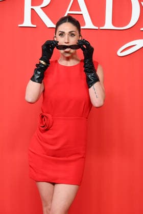 Milan, red carpet film - The Devil Wears Prada - Pictured: Cecilia Rodriguez  Copyright: xSimonaxChiocciax xipa-agency.netx xFotosickix IPA_Agency_IPA74183911