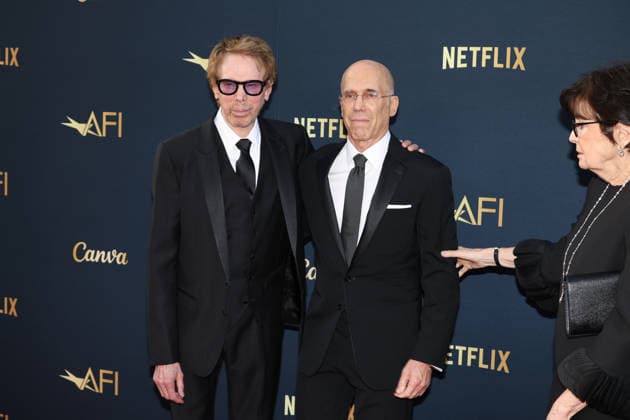 USA - AFI Lifetime Achievement Award: A Tribute Celebrating Eddie Murphy - Los Angeles LOS ANGELES - APR 18: Jerry Bruckheimer, Jeffrey Katzenberg at the AFI Lifetime Achievement Award: A Tribute Celebrating Eddie Murphy at the Dolby Theater on April 18, 2026 in Los Angeles, CA Los Angeles CA USA EDITORIAL USE ONLY Copyright: x 2026xHPAx xHutchinsxPhotox HutchinsxPhotox khphotos881876