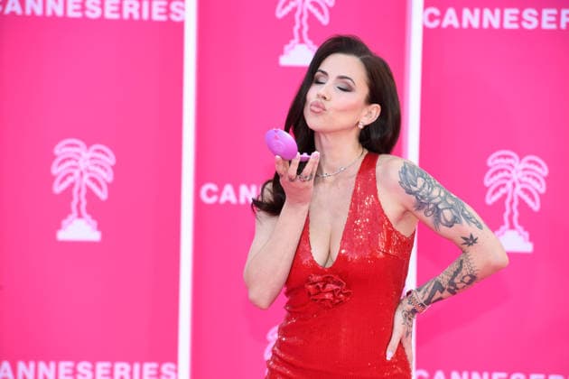 April 23, 2026, Cannes, France: GaÃ«lle Garcia Diaz attends the Opening Pink Carpet at the 9th Cannes Series International Festival. Opening Pink Carpet Canneserie- The 9th Cannes Series International Festival Cannes France - ZUMAs197 20260423_aaa_s197_089 Copyright: xGianluigixJoriox