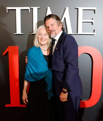 Ethan Hawke arrives on the red carpet at the 2026 TIME 100 Gala at Frederick P. Rose Hall, Home of Jazz at Lincoln Center, in New York City on Thursday, April 23, 2025.  NYP20260423366 JOHNxANGELILLO