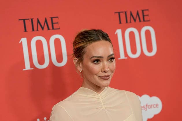 2026 Time 100 Gala Hilary Duff attends the 2026 Time 100 Gala celebrating the list of the 100 Most Influential People in the World, held at Frederick P.Rose Hall, home of Jazz at Lincoln Center in New York City, Thursday, April 23, 2026., Credit:Jennifer Graylock-Graylock.com Avalon United States, New York, New York, Jazz at Lincoln Center  Copyright: xJenniferxGraylock-Graylock.comx xAvalonx 1093950073