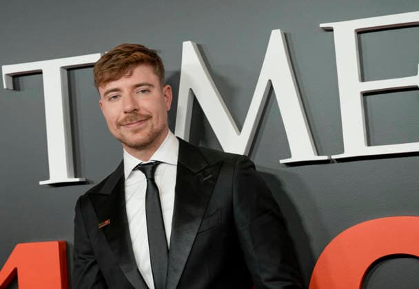 2026 Time 100 Gala Mr Beast attends the 2026 Time 100 Gala celebrating the list of the 100 Most Influential People in the World, held at Frederick P.Rose Hall, home of Jazz at Lincoln Center in New York City, Thursday, April 23, 2026., Credit:Jennifer Graylock-Graylock.com Avalon United States, New York, New York, Jazz at Lincoln Center  Copyright: xJenniferxGraylock-Graylock.comx xAvalonx 1093950176