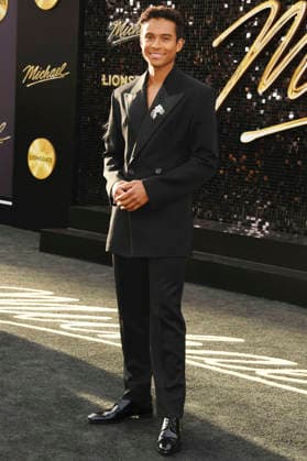 Jaafar Jackson bei der Premiere des Kinofilms Michael im Dolby Theatre. Los Angeles, 20.04.2026