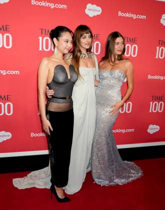 2026 Time 100 Gala JENNIE, Dakota Johnson, Hailey Bieber attends the 2026 Time 100 Gala celebrating the list of the 100 Most Influential People in the World, held at Frederick P.Rose Hall, home of Jazz at Lincoln Center in New York City, Thursday, April 23, 2026., Credit:Jennifer Graylock-Graylock.com Avalon United States, New York, New York, Jazz at Lincoln Center Copyright: xJenniferxGraylock-Graylock.comx xAvalonx 1093971076