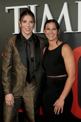 2026 Time 100 Gala celebrating the list of the 100 Most Influential People in the World, held at Frederick P.Rose Hall, home of Jazz at Lincoln Center Featuring: Hilary Knight, Brittany Bowe Where: New York, New York, United States When: 23 Apr 2026 Credit: Jennifer Graylock INSTARimages EDITORIAL USE ONLY. NOT FOR USE BY NEWSPAPERS BASED IN THE UK. Copyright: xx instar55640412