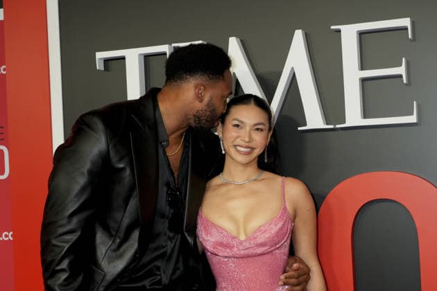 2026 Time 100 Gala celebrating the list of the 100 Most Influential People in the World, held at Frederick P.Rose Hall, home of Jazz at Lincoln Center Featuring: Myles Garrett, Chloe Kim Where: New York, New York, United States When: 23 Apr 2026 Credit: Jennifer Graylock INSTARimages EDITORIAL USE ONLY. NOT FOR USE BY NEWSPAPERS BASED IN THE UK. Copyright: xx instar55640421