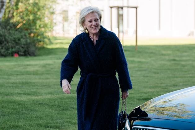 Princess Astrid of Belgium pictured during the inauguration of the new gene therapy site at the Braine l Alleud campus of biopharmaceutical company UCB, in Braine-L alleud, Friday 24 April 2026.  EMILExWINDAL 171824256