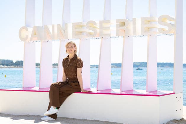 9th Cannes Series - Harvest Photocall Charlotte Fich attends the Harvest Photocall at the 9th Canneseries International Festival on April 24, 2026 in Cannes, France. Photo by Shootpix ABACAPRESS.COM Cannes Provence-Alpes-Cote d Azur France  Copyright: xShootpix ABACAx