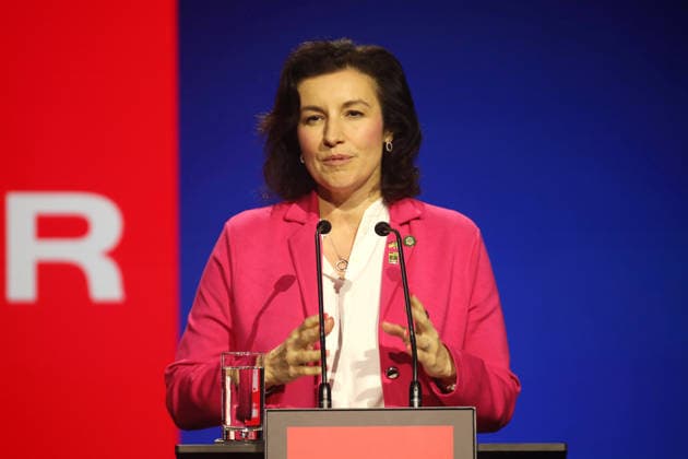 Hannover Messe 2026 Center Stage Kongress Hannover, 20.4..2026 Dorothee Bär auf der Hannover Messe 2026 beim Center Stage Kongress in Hannover Niedersachsen *** Hannover Messe 2026 Center Stage Congress Hanover, 20 4 2026 Dorothee Bär at the Hannover Messe 2026 at the Center Stage Congress in Hanover Lower Saxony Copyright: xMatthiasxGränzdörferx