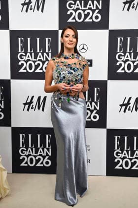 STOCKHOLM, SWEDEN 20260424 Katia Mosally arrives at the Elle gala at the Grand Hotel on Friday STOCKHOLM SWEDEN x10080x  Copyright: xFredrikxSandberg TTx ELLE GALAN 2026 M1ahRogFTWs