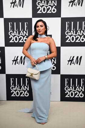 STOCKHOLM, SWEDEN 20260424 Ursula Grau arrives at the Elle gala at the Grand Hotel on Friday STOCKHOLM SWEDEN x10080x  Copyright: xFredrikxSandberg TTx ELLE GALAN 2026 TBDpl_M1i9w