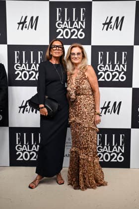 STOCKHOLM, SWEDEN 20260424 Lisa Lindqvister and Mika Kjellberg arrive at the Elle gala at the Grand Hotel on Friday STOCKHOLM SWEDEN x10080x  Copyright: xFredrikxSandberg TTx ELLE GALAN 2026 ksIvbrEExVI