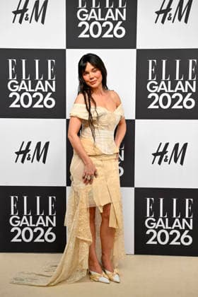 STOCKHOLM, SWEDEN 20260424 Hedda Stiernstedt arrives at the Elle gala at the Grand Hotel on Friday STOCKHOLM SWEDEN x10080x  Copyright: xFredrikxSandberg TTx ELLE GALAN 2026 JqMDOMaasTs