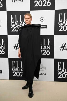 STOCKHOLM, SWEDEN 20260424 Jennie Rosén arrives at the Elle gala at the Grand Hotel on Friday STOCKHOLM SWEDEN x10080x  Copyright: xFredrikxSandberg TTx ELLE GALAN 2026 BtwizRkM3gA