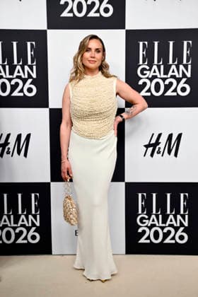 STOCKHOLM, SWEDEN 20260424 Maja Nilsson Lindelöf arrives at the Elle gala at the Grand Hotel on Friday STOCKHOLM SWEDEN x10080x  Copyright: xFredrikxSandberg TTx ELLE GALAN 2026 vcyuLGjCFvs