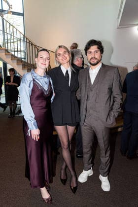 Jana Döhlinger, Marie Lina Smyrek, Canberk Köktürk, Grimme-Preis 2026: Prominenz und starke Bilder von der Gala in Marl 7aIMG: 0555532 Grimme-Preis 2026: Prominenz und starke Bilder von der Gala in MarlNordrhein-Westfalen, Marl, Deutschland Copyright: 7aktuell.dex xMarcxGruber 0555532 20260424_7a_grimme26_555532