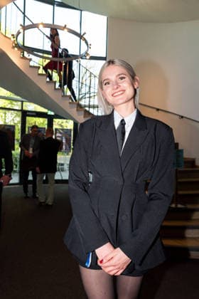 Marie Lina Smyrek, Grimme-Preis 2026: Prominenz und starke Bilder von der Gala in Marl 7aIMG: 0555535 Grimme-Preis 2026: Prominenz und starke Bilder von der Gala in MarlNordrhein-Westfalen, Marl, Deutschland Copyright: 7aktuell.dex xMarcxGruber 0555535 20260424_7a_grimme26_555535