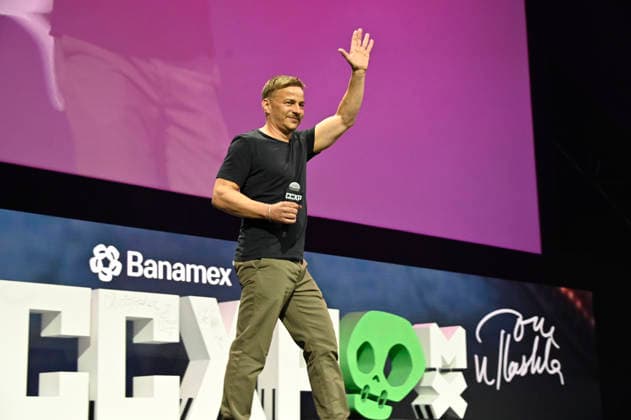 April 24, 2026, Mexico City, Ciudad de Mexico, Mexico: Tom Wlaschiha attends a conference as part of pop culture festival CCXP Comic Con Experience at Centro Banamex on April 24, 2026 in Mexico City, Mexico. Mexico City Mexico - ZUMAe321 20260424_zea_e321_095 Copyright: xCarlosxTischlerx