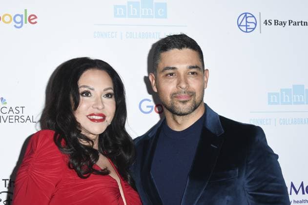 Brenda Victoria Castillo, Wilmer Valderrama at arrivals for The National Hispanic Media Coalition (NHMC) Impact Awards Gala, Beverly Hilton Hotel, Beverly Hills, CA, April 24, 2026. Photo By: Elizabeth Goodenough Everett Collection The National Hispanic Media Coalition (NHMC) Impact Awards Gala PUBLICATIONXNOTxINxCANxCHNxFRAxITAxJPNxNORxPOLxRUSxESPxUKxUSA