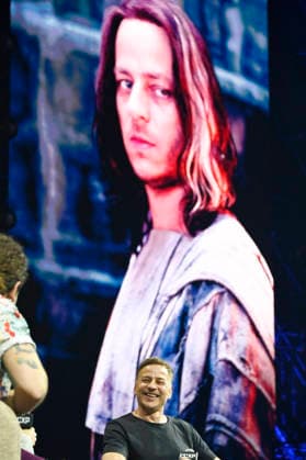 April 24, 2026, Mexico City, Ciudad de Mexico, Mexico: Tom Wlaschiha speaks during a conference as part of pop culture festival CCXP Comic Con Experience at Centro Banamex on April 24, 2026 in Mexico City, Mexico. Mexico City Mexico  - ZUMAe321 20260424_zea_e321_014 Copyright: xCarlosxTischlerx