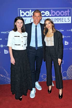 Balance Boost Days by Cathy Hummels . Nils Petersen mit Cathy Hummels und Katja Mack anläßlich der Balance Boost Days by Cathy Hummels am 24.04.2026 im Europapark Rust. 20260424MWI118260