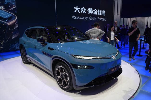 Auto China 2026 in Beijing BEIJING, CHINA - APRIL 25: A Volkswagen vehicle on display at Auto China 2026, in Beijing, China, on April 25, 2026. Stringer Anadolu Beijing China. Editorial use only. Please get in touch for any other usage.  Copyright: x2026xAnadoluxStringerx