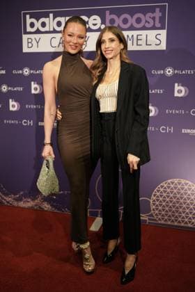Balance Boost Days by Cathy Hummels. Joelina Drews mit Cathy Hummels bei der Balance Boost Days by Cathy Hummels am 24.04.2026 im Europapark Rust. Rust Europa-Park Baden-Württemberg