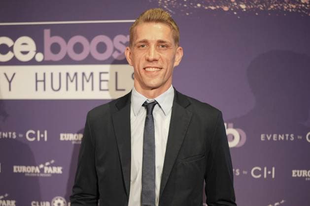 Balance Boost Days by Cathy Hummels. Nils Petersen bei der Balance Boost Days by Cathy Hummels am 24.04.2026 im Europapark Rust. Rust Europa-Park Baden-Württemberg
