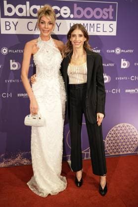 Balance Boost Days by Cathy Hummels. Annika Gassner mit Cathy Hummels bei der Balance Boost Days by Cathy Hummels am 24.04.2026 im Europapark Rust. Rust Europa-Park Baden-Württemberg