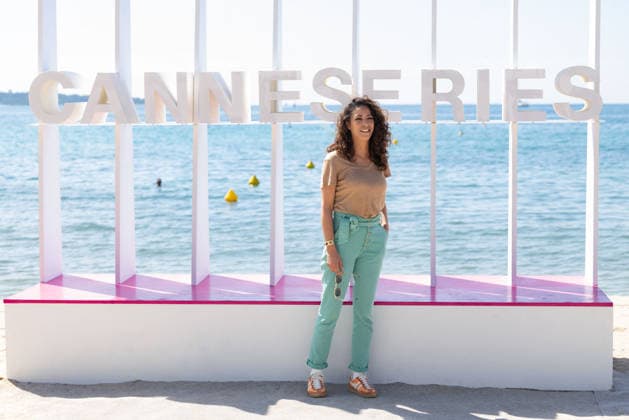 The 9th Canneseries International Festival - Demain Nous Appartient Photocall Samira Lacchab attends the Demain Nous Appartient Photocall at the 9th Canneseries International Festival at Plage Du Majestic on April 25, 2026 in Cannes, France. Photo by Shootpix ABACAPRESS.COM Cannes France  Copyright: xShootpix ABACAx