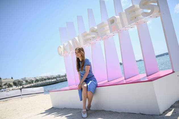 9th Cannes Series - Le Rouge Et Le Noir Photocall. FC CANNES, FRANCE - APRIL 25 Zoe Adjani-Vallat attends the Le Rouge Et Le Noir Photocall at the 9th Canneseries International Festival on April 25, 2026 in Cannes, France. Photo by Franck Castel ABACAPRESS.COM Cannes France  Copyright: xCastelxFranck ABACAx