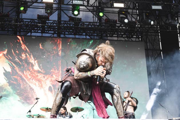 SaO PAULO, SP - 25.04.2026: BANGERS OPEN AIR 2026 - The German band Feuerschwanz performs on the Ice Stage at the Bangers Open Air 2026 festival held at the Memorial da AmÃ rica Latina on the afternoon of this Saturday (25) x2931556x  YurixMurakami