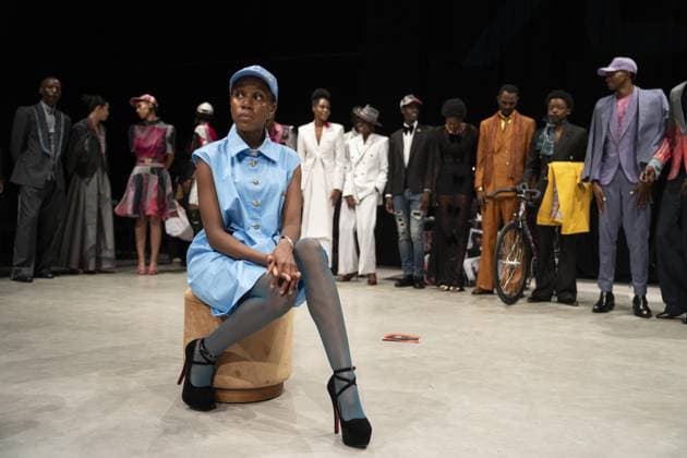 South African Fashion Week (SAFW) JOHANNESBURG, SOUTH AFRICA - APRIL 25: Models present Spring Summer 2026 collections on the runway during South African Fashion Week (SAFW) at the Vrtuosus Studio in Johannesburg, South Africa on April 25, 2026. Ihsaan Haffejee Anadolu Johannesburg South Africa. Editorial use only. Please get in touch for any other usage.  Copyright: x2026xAnadoluxIhsaanxHaffejeex