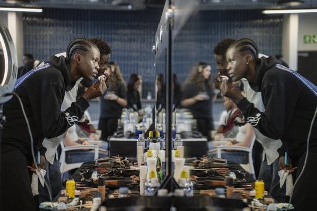 South African Fashion Week JOHANNESBURG, SOUTH AFRICA - APRIL 25: Models complete their final preparations ahead of the runway show as South African Fashion Week (SAFW) held at the Vrtuosus Studio in Johannesburg, South Africa on April 25, 2026. The event showcased Spring Summer 2026 collections, bringing together designers and fashion professionals. Ihsaan Haffejee Anadolu Johannesburg South Africa. Editorial use only. Please get in touch for any other usage.  Copyright: x2026xAnadoluxIhsaanxHaffejeex