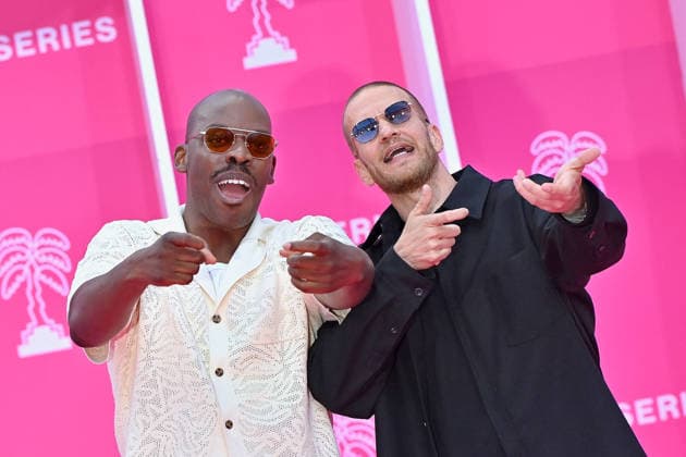 Pink Carpet - The 9th Canneseries International Festival - Day 3. FC CANNES, FRANCE - APRIL 25 John Wax and Pascal Zadi attends Day Three of the 9th Canneseries International Festival on April 25, 2026 in Cannes, France. Photo by Franck Castel ABACAPRESS.COM Cannes France  Copyright: xCastelxFranck ABACAx