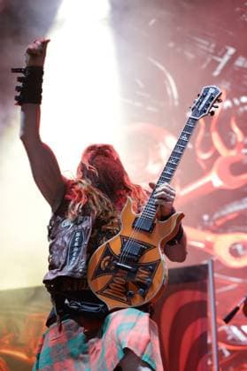 RECORD DATE NOT STATED black label society faz show no bangers open air Sao Paulo (SP), April 25, 2026 - Bangers Open Air Music SP - Black Label Society performs during the first day of the Bangers Open Air festival this Saturday, the 25th, at the Memorial da America Latina in Sao Paulo. This is the biggest metal festival in Brazil, featuring big names in heavy rock from the national and international scene.(Foto: Fabricio Bomjardim Thenews2 imago images) black label society faz show no bangers open air  Copyright: xFabricioxBomjardimx