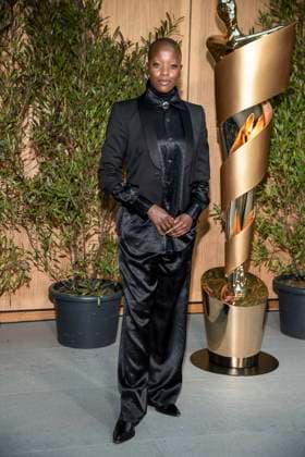 ABB FILMPREISABEND- Florence Kasumba zu Gast auf dem Nominiertenabend zum DEUTSCHEN FILMPREISES 2026 in der Landesvertretung Nordrhein-Westfalen am 25.04.2026 in Berlin Berlin Deutschland