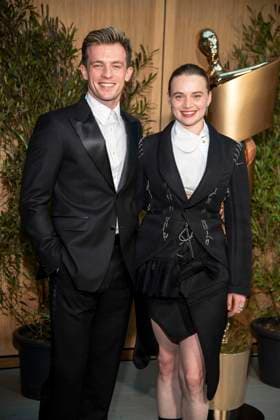 ABB FILMPREISABEND- Jannis Niewoehner und Luna Wedler zu Gast auf dem Nominiertenabend zum DEUTSCHEN FILMPREISES 2026 in der Landesvertretung Nordrhein-Westfalen am 25.04.2026 in Berlin Berlin Deutschland