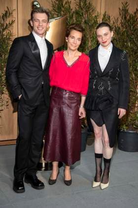 ABB FILMPREISABEND- Jannis Niewoehner, Sarah Duve-Schmid und Luna Wedler zu Gast auf dem Nominiertenabend zum DEUTSCHEN FILMPREISES 2026 in der Landesvertretung Nordrhein-Westfalen am 25.04.2026 in Berlin Berlin Deutschland