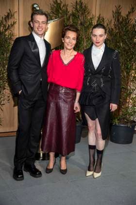 ABB FILMPREISABEND- Jannis Niewoehner, Sarah Duve-Schmid und Luna Wedler zu Gast auf dem Nominiertenabend zum DEUTSCHEN FILMPREISES 2026 in der Landesvertretung Nordrhein-Westfalen am 25.04.2026 in Berlin Berlin Deutschland